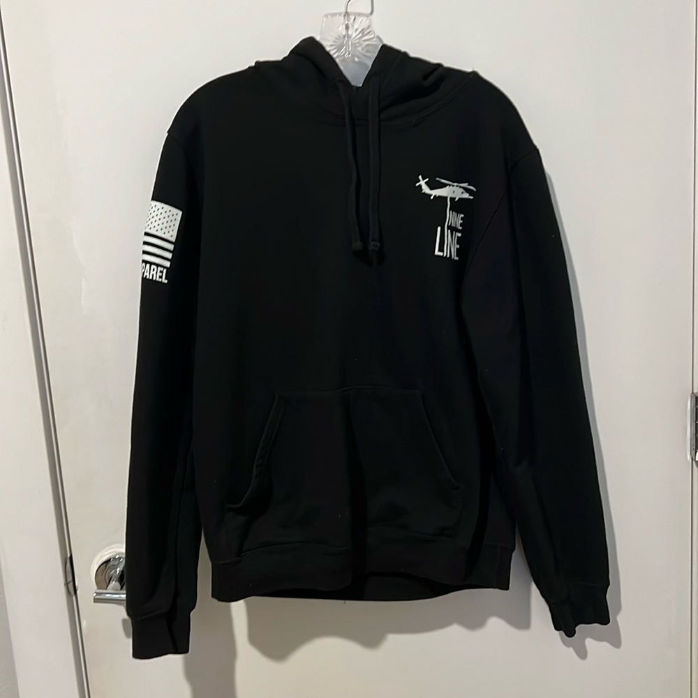 Nine line apparel thin red line hoodie